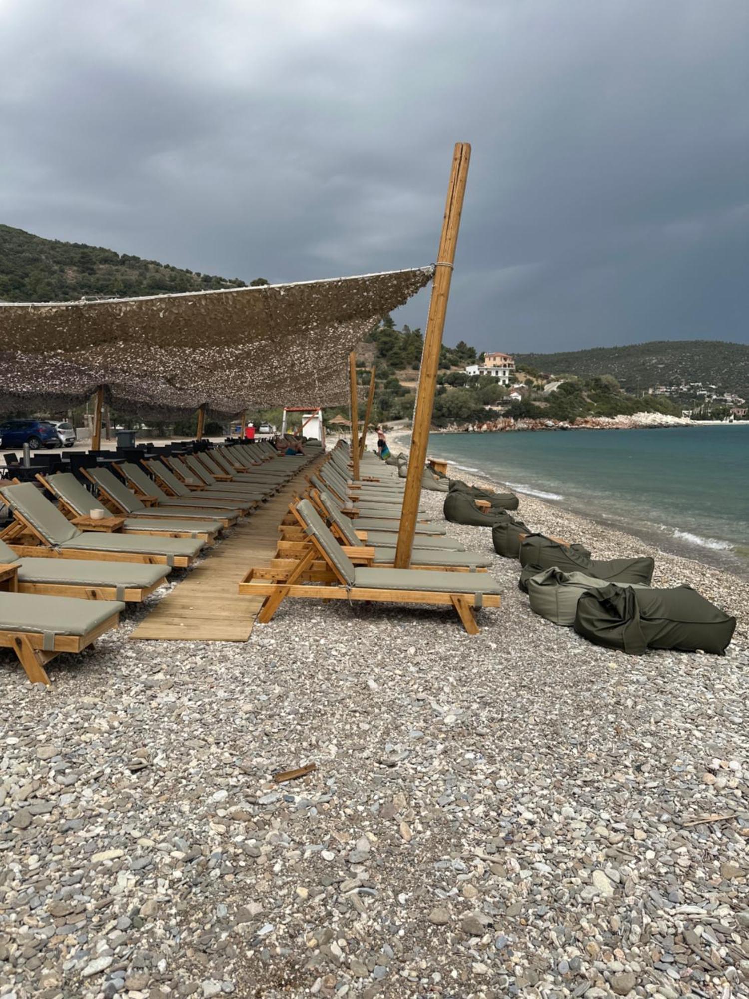 Villa Eratous Seaside House Agii Dimitrios ke Panteleimon Exterior foto